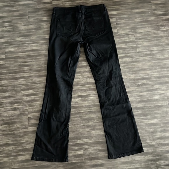 Studio Blue Black Boot Leg Jeans Size 29 - Picture 4 of 7